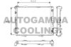 AUTOGAMMA 101335 Radiator, engine cooling